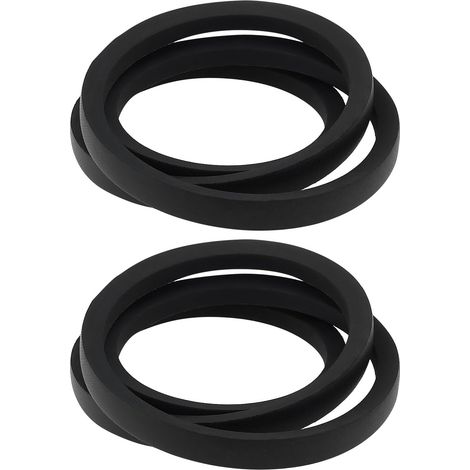 Lot de 2 courroies trapézoïdales pour tondeuse à gazon 110-9429 20-7159 9,5 x 813 mm Compatible avec les tondeuses multicycler Toro 53,3 cm (1/5)