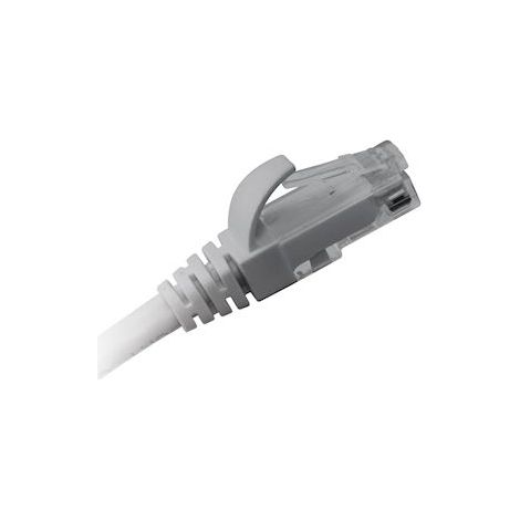 cordon rj 45 - catégorie 6 - utp - 2 mètres - gris - gigamédia cat62m