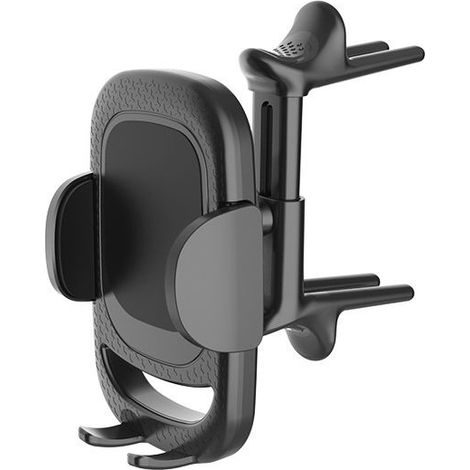 Support Telephone Voiture,Porte Telephone Ronde Voiture à Grille d'aération Facile Installer Stable Rotation 360° (1/5)
