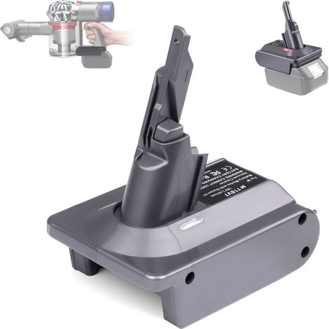 Per adattatore per batteria Dyson V7/V8 per batteria al litio Makita da 18 V per aspirapolvere Dyson V7 (1/4)