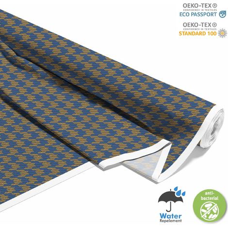 TESSUTI DECORATIVI PER ESTERNI OXFORD - Motivo pied de poule I DX347 (1/5)