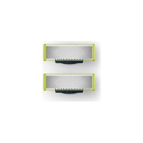 Ersatzklingen für OneBlade-Rasierer – 2er-Pack, kompatibel mit Modellen QP210 und QP210/50 (1/4)