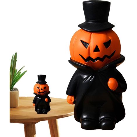 Figurines Halloween Artisanat Effrayant en Résine Forme d'Homme pour Table Collection Horreur pour Fête Intérieur Adultes Festival Table Maison Cuisine Cheminée et (1/5)