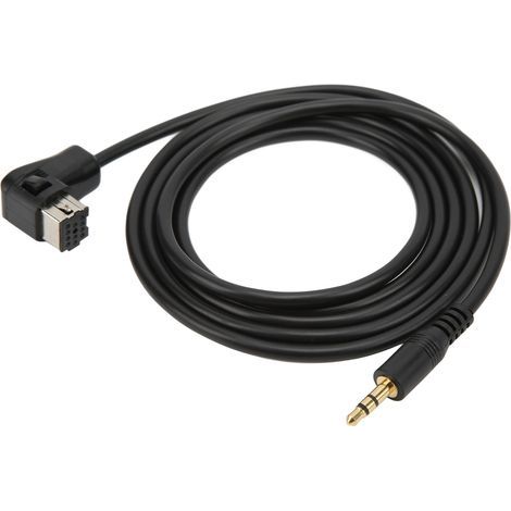 EBTOOLS Adaptateur D'entrée MP3 3,5 Mm Câble Adaptateur Audio 3,5 Mm Câble Audio Auxiliaire pour Autoradio Adaptateur D'entrée MP3 3,5 Mm Remplacement pour Pioneer Headunit IP‑BUS. (1/5)