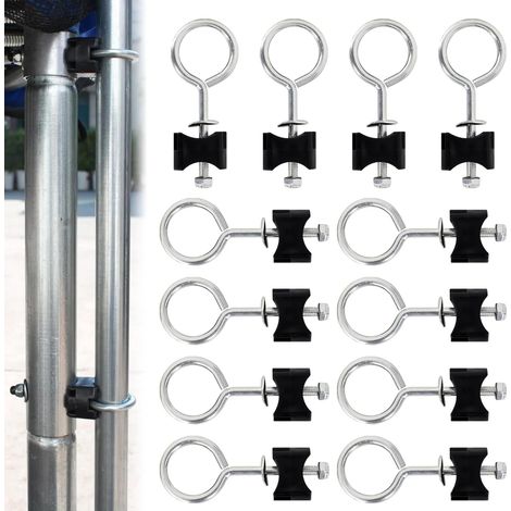 CSPARKV 12 Pcs Trampoline Screws, Trampoline Accessories Screws, Trampoline Replacement Screw Kit, Steel Trampoline Stability Tool, for Large Trampolines and Small Trampolines (1/5)