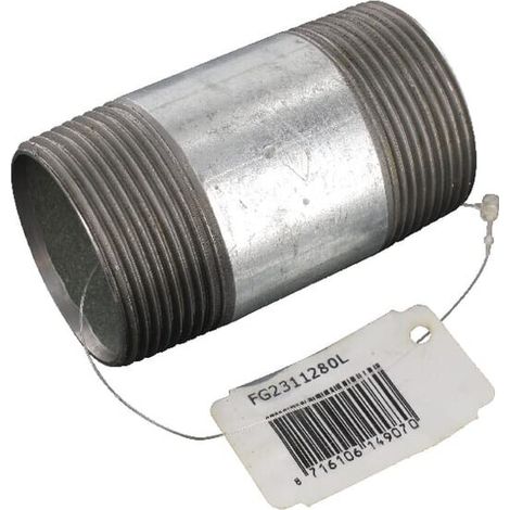 Racor p.tub. galv. 1 1/2"x80mm UNIVERSAL FG2311280L
