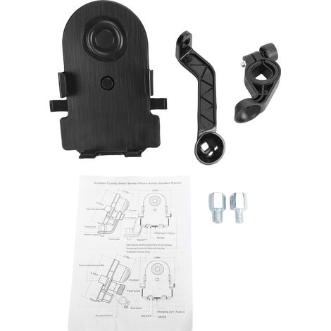 Enceinte Bluetooth multifonctionnelle pour vélo avec support pour téléphone portable, idéale pour le VTT et le vélo de route (1/5)