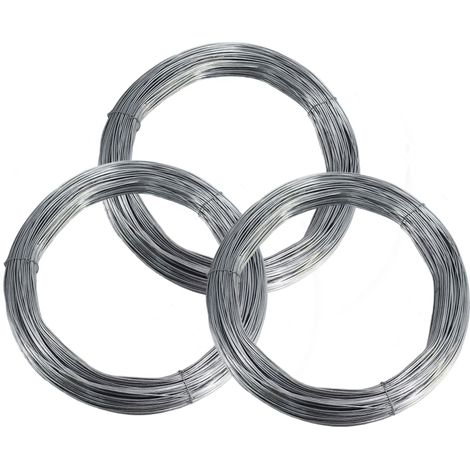 250m Spanndraht 2,5mm für Wildzaun Forstzaun Weidezaun