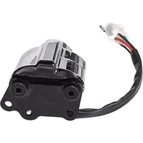 Bobine d'allumage CDI Ensemble de clés de verrouillage pour bouchon de réservoir d'essence et interrupteur d'allumage de moto pour Shadow VLX 600 VT600 VT400/750 1991-2013 (1/5)
