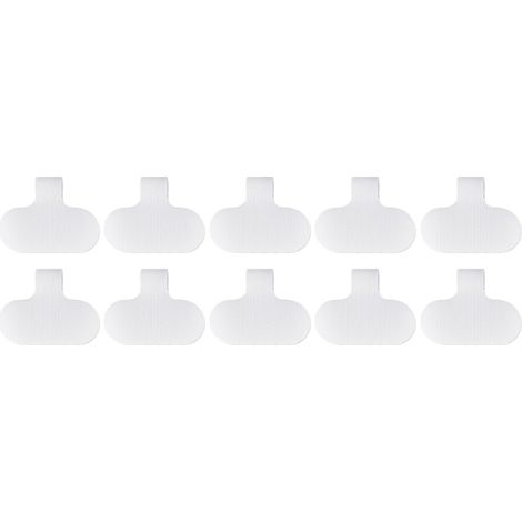 SpeaKa Professional SP-13756872 Kabelmarkierer Beschriftungsfläche: 38 x 20 mm Weiß 10 St. (1/5)