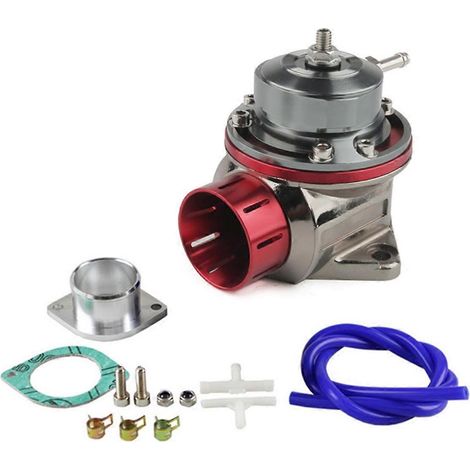 Kit de soupape de décharge turbo, soupape de décharge d'intercooler, soupape d'échappement rouge (1/5)
