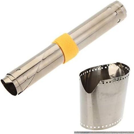 Lntyq Pare-vent pour réchaud de camping en titane pur 15 cm (1/5)