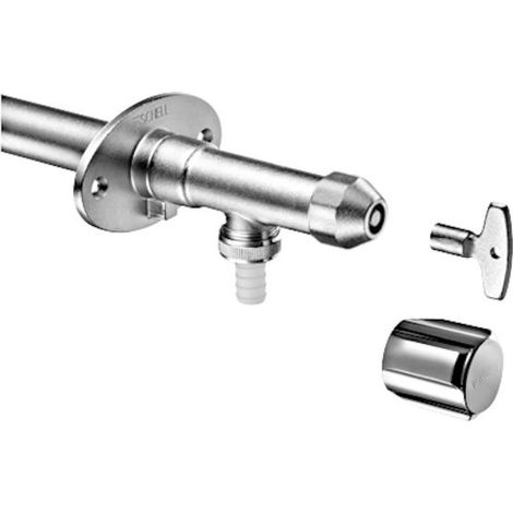 Schell Polar II - Frostschutzventil für den Außenbereich, Chrom matt 039950399