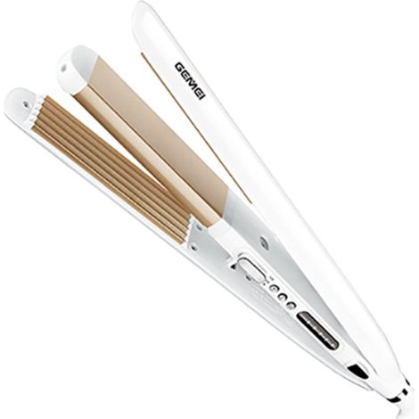 TRADE SHOP - Piastra Gemei Doppia Funzione Effetto Lisciante E Frise' Gm 402 -