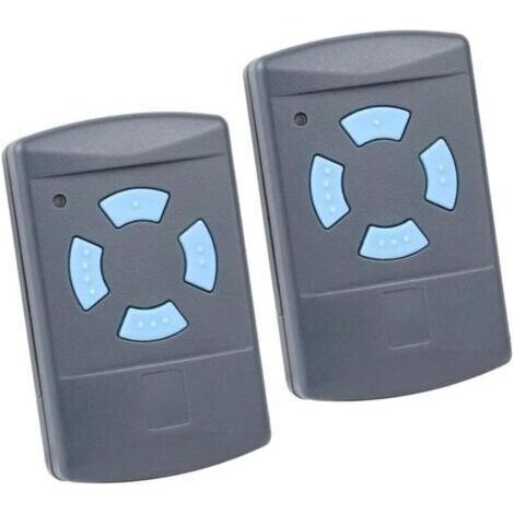 Hormann 868 MHz Garagentor-Fernbedienung, Hormann HSM2, HSM4, HS1, HS2, HS4, HSZ1, HSZ2, HSP4, HSD2, 2 Stück (1/4)