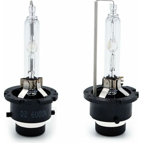 Kit xeno D2S 6000K Lampada a scarica HID Faro 35W Bianco Sostituisci per lampadine esterne alogene o LED (2 pezzi) (1/5)