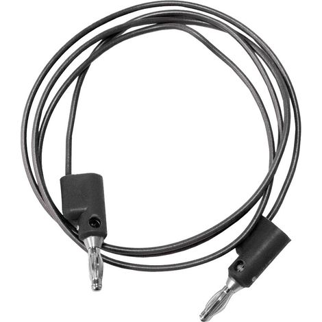 Mueller Electric  BU-2020-A-60-0 Cavo di misura [Spina a banana 4 mm - Spina a banana 4 mm] 1.5 m Nero 1 pz.