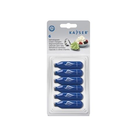 Cartouches crème chantilly x 6 pièces - Kayser