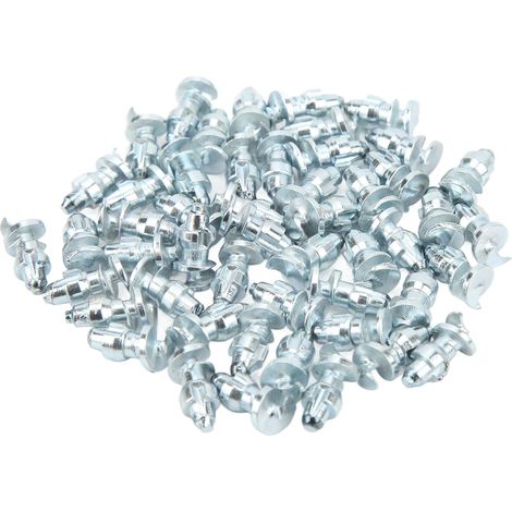 50 goujons de pneu en acier tungstène pour chargeuse compacte, tracteur, chariot élévateur, moto et véhicule tout-terrain (1/5)