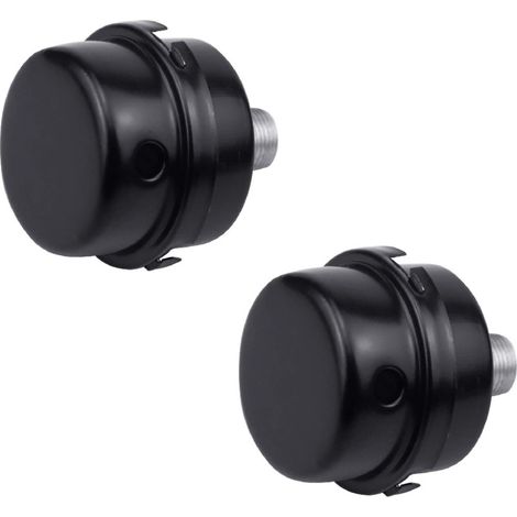 Lot de 2 Filtre, 16 mm, Métal, Noir, pour Compresseur d'air (1/5)