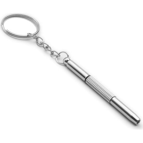 Herramienta de reparación 3 en 1 para gafas de sol, reloj, destornillador y llavero (1/2)