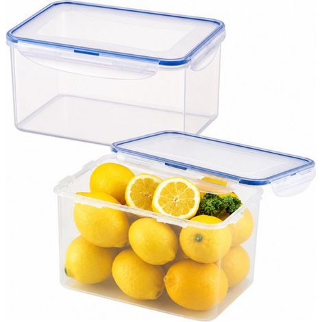 Gefrierbehälter – Vorratsdosen – Lebensmittelaufbewahrungsbehälter – 4,5 Liter – 2er-Pack – 100 % auslaufsicher – BPA-frei – PFAS-frei – Gefrierbehälter – Aufbewahrungsbehälter (1/5)