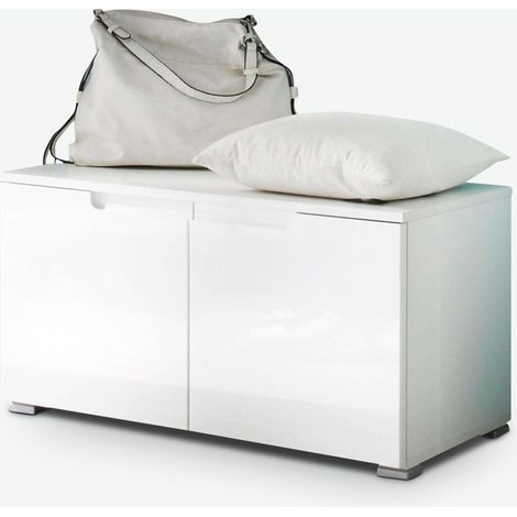 Spilla Bianco - Legno laminato (1/4)