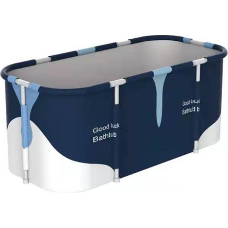 Baignoire pliable portable, bain de trempage pour douche, mousse thermique épaisse, isolation thermique, baignoire pliante adulte, usage domestique, économique. (1/5)