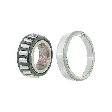 Rodamiento de Rodillos Cónicos Adaptable Scag, Gilson. diámetro interno: 25,40 mm, diámetro externo: 50,01 mm, espesor: 15,08 mm. Reemplaza origen: 48668, 1045, 1