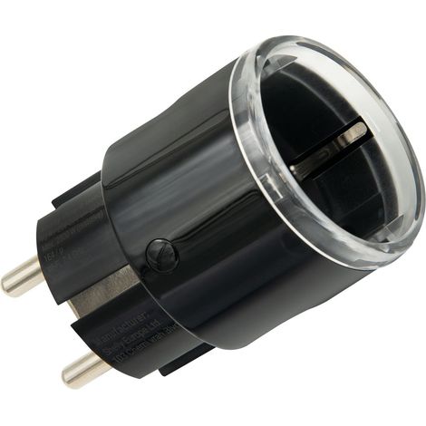Shelly Plug S Gen3 Smarter, Matter-kompatibler Stecker mit Leistungsmessung, schwarz