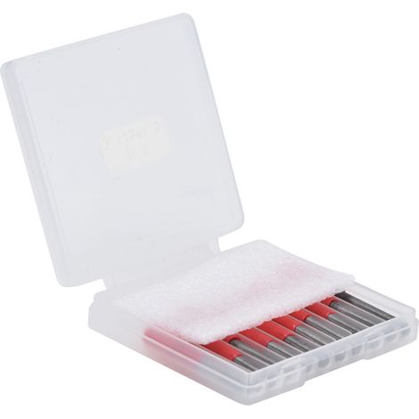 Lot de 10 fraises à graver en forme de V pour fraiseuse CNC, 1 cannelure, pour circuits imprimés, acrylique, lettrage et signalétique, argentées, 3,175 x 1,5 x 4 mm (1/5)