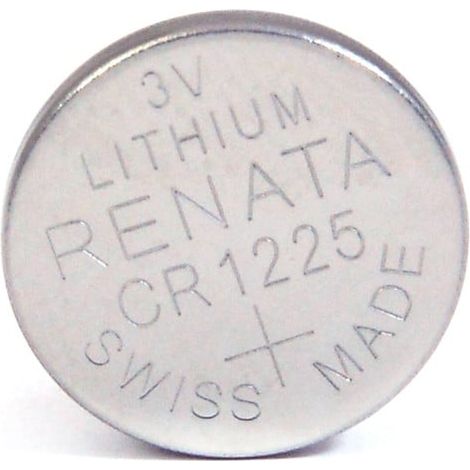 Renata / Swatch Group - Pile bouton lithium CR1225 RENATA 3V 48mAh (1/3)