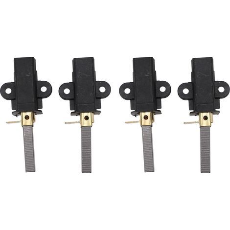 Balais charbon moteur aspirateur 4pcs Compatible Ametek 115737 115750 Cuivre Remplacement OEM 2311480 333261 33326-1 (1/4)