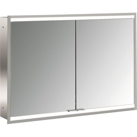emco prime 2 Armario con espejo iluminado, 1000 mm, 2 puertas, (1/5)