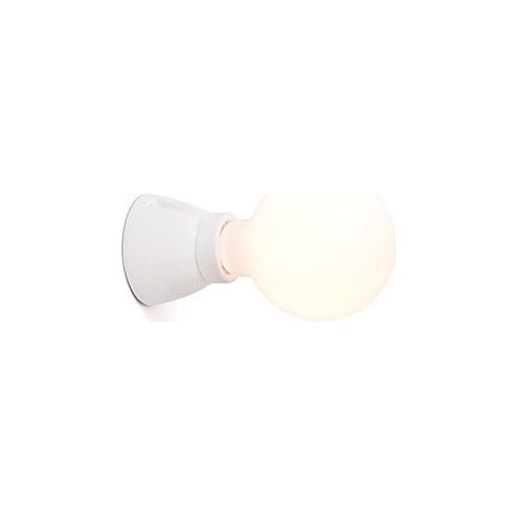 Kera Lampada Da Parete Bianca 1L E27 Marca Faro
