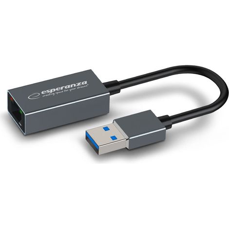 Esperanza Gigabit Ethernet 1000 Mbps Adapter Usb 3.0-Rj45