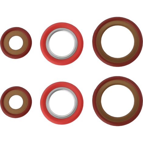 6Pcs Car Air Conditioning Condenser Seal DS7Z19B596A 5181037 Compatible with Ford (1/5)