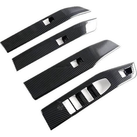 4 colors: Carbon fiber look Material: ABS Window switch cover, compatible with BMW X--BIEMMEDUE (1/5)