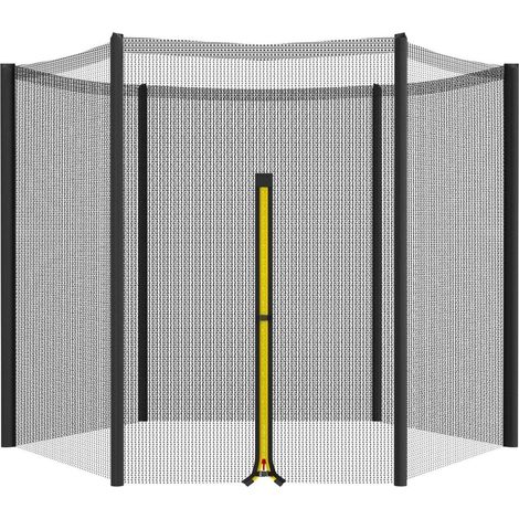 Filet de sécurité pour trampoline Ø 305 cm - Pièce de rechange robuste (1/5)