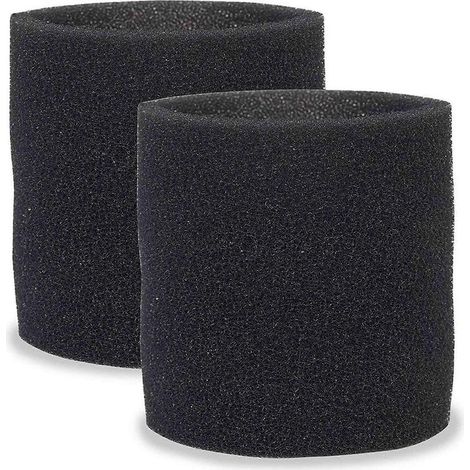 Lot de 6 manchons en mousse 90585 et filtres en mousse VF2001 pour aspirateurs eau et poussière Shop-Vac Vacmaster et Genie (