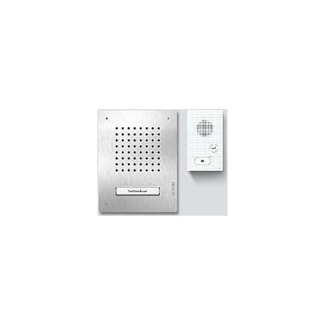 SIEDLE SIEDLE CLASSIC CLAB 850-1 E/W KIT AUDIO EN ACIER INOXYDABLE BLANC 210010045-00