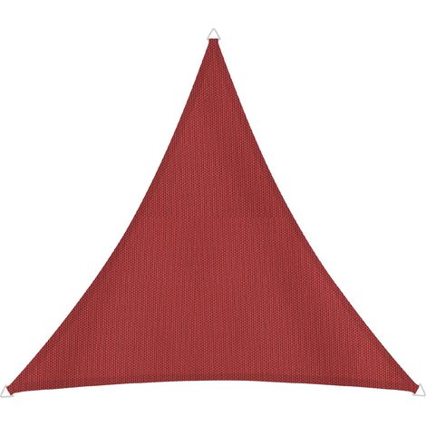 Voile d'ombrage Triangulaire 4 x 4 m (1/5)