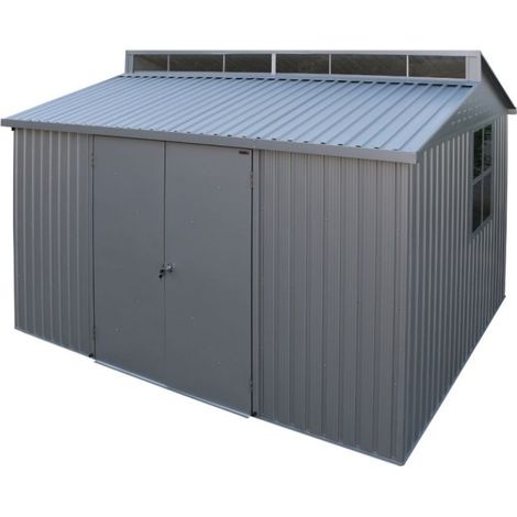 Haus aus Aluminium 10'x8' Duramax 323 x 243 x 235 cm Farbe Grau, von Ezooza (1/5)