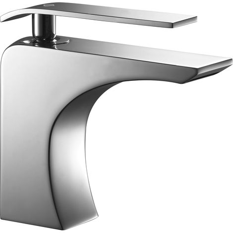 Grifo de lavabo con mezclador monomando Zio cromo GME (1/2)