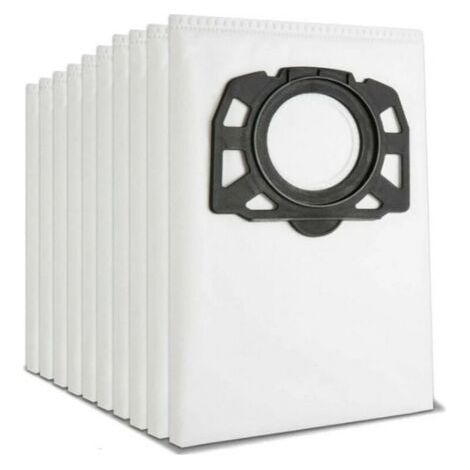 Set mit 10 Filtersäcken Staubsaugerbeutel für Kärcher 2.863-006.0 KFI 487 Staubsaugerbeutel für Kärcher WD4 WD5 WD6 WD5P WD6P MV4 MV5 MV6 Mehrzwecksauger (1/5)