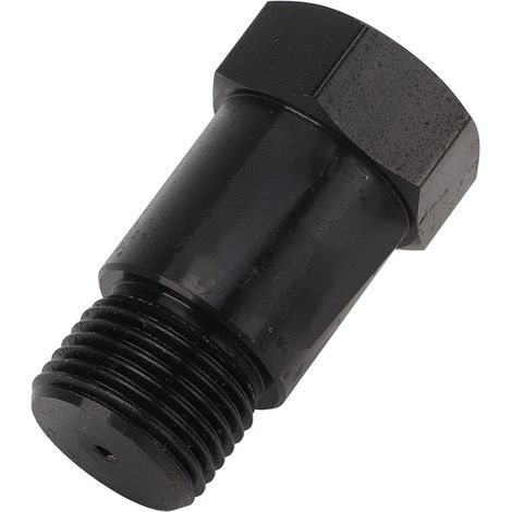 2 adaptateurs pour sonde lambda, haute résistance, filetage M18x1,5, entretoise en fer de 43 mm pour automobile (1/5)