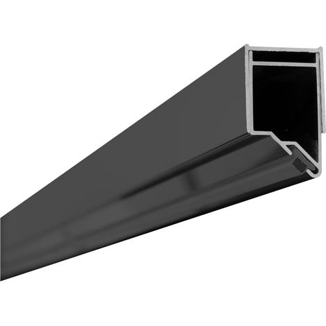 PROFILO MAGNETICO DI CHIUSURA PER PORTE MOLIER BLACK (1/4)