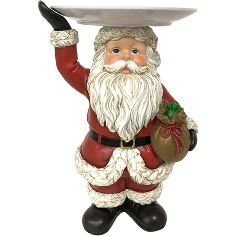 Weihnachtsschmuck aus Kunstharz: Weihnachtsmann für Zuhause (1/4)