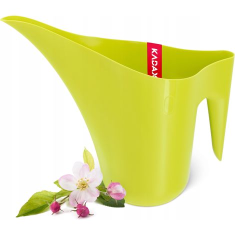 KADAX Gießkanne, 1,2L Blumengießkanne, Langhals-Gießkanne, Grün