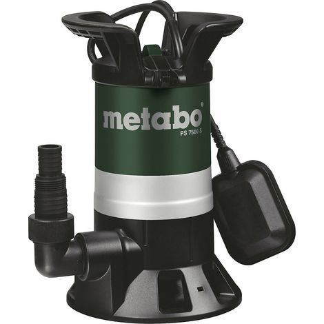 Metabo 250750000 PS 7500 S Schmutzwasser-Tauchpumpe 7500 l/h 5 m